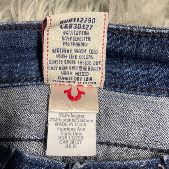 TRUE RELIGION ‘Julie’ Low Rise Skinny Jeans - Picture 6 of 10